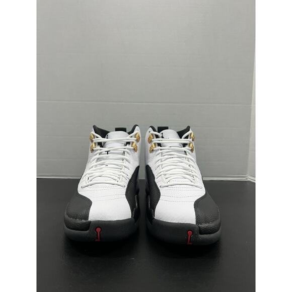 Air Jordan 12 Retro Taxi 2025 CT8013 117 Size 9 Black White Flu Bulls Tux